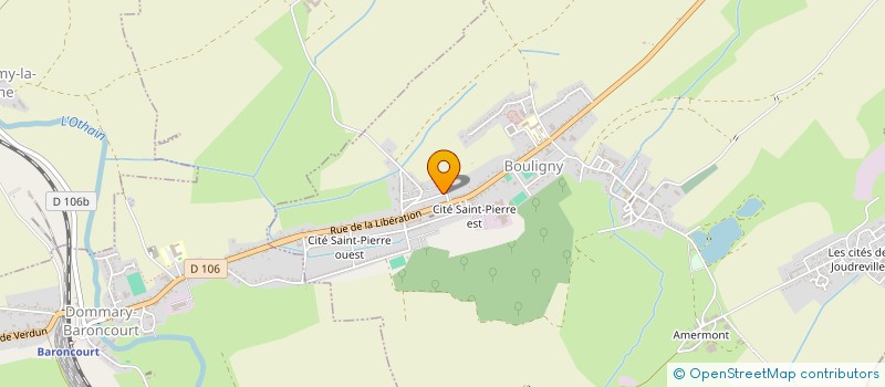 localisation de l'entreprise MONSIEUR ADRIEN HOFFMANN à BOULIGNY