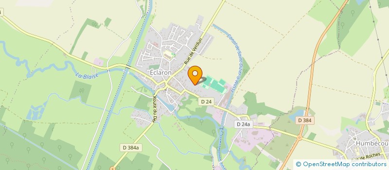 localisation de l'entreprise MONSIEUR ADRIEN HOURLIER  ECLARON-BRAUCOURT-SAINTE-LIVIERE