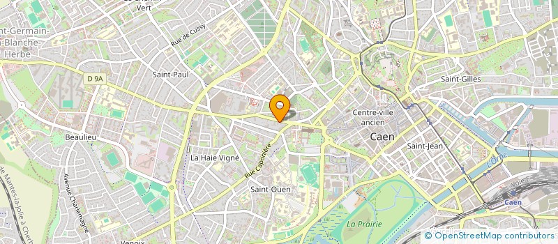 localisation de l'entreprise MONSIEUR ADRIEN HOUSSET à CAEN
