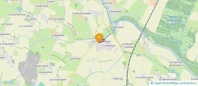 localisation de l'entreprise MONSIEUR ADRIEN HUREL  CASSON