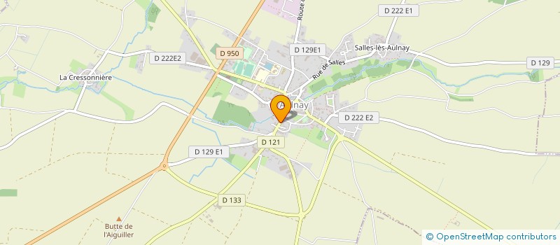 localisation de l'entreprise MONSIEUR ADRIEN HURIEZ  AULNAY