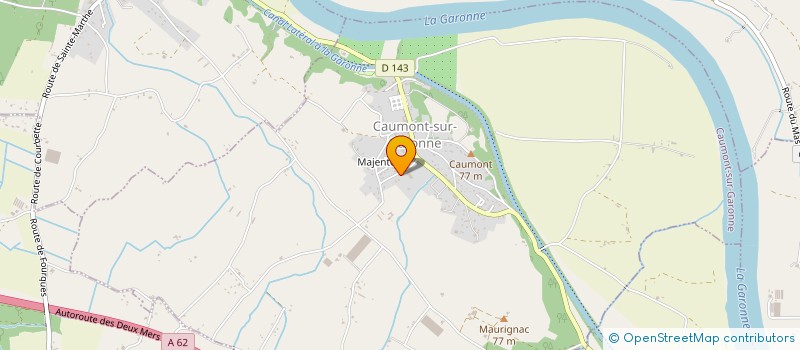 localisation de l'entreprise MONSIEUR ADRIEN IDKOWIAK  CAUMONT-SUR-GARONNE