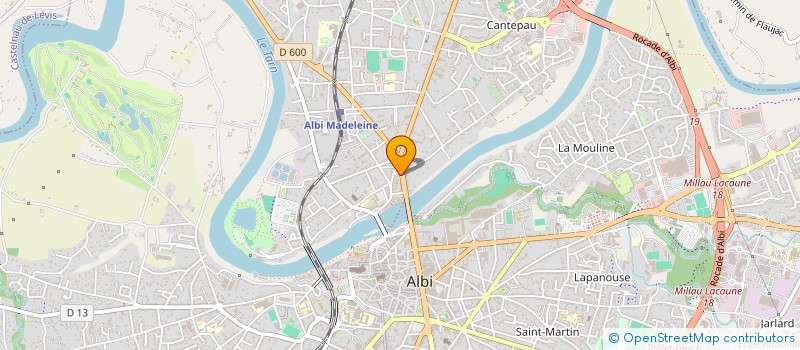 localisation de l'entreprise MONSIEUR ADRIEN IGIER à ALBI