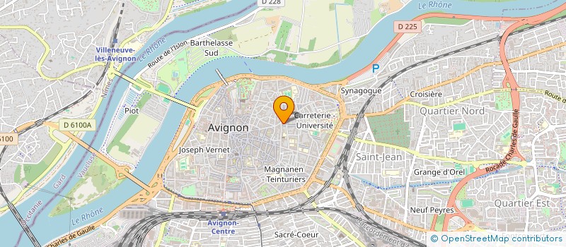 localisation de l'entreprise MONSIEUR ADRIEN IMPERATORI  AVIGNON