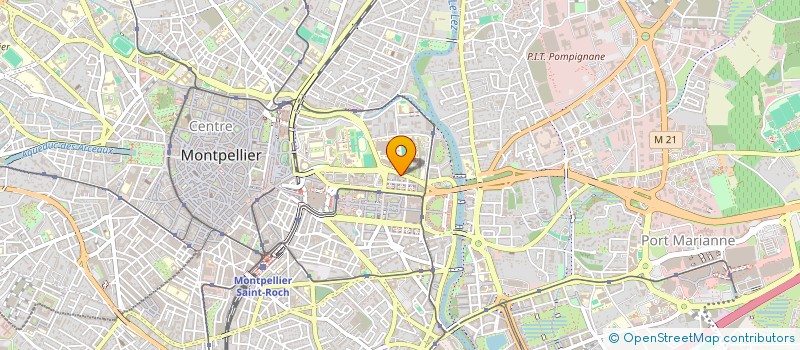 localisation de l'entreprise MONSIEUR ADRIEN JABES à MONTPELLIER
