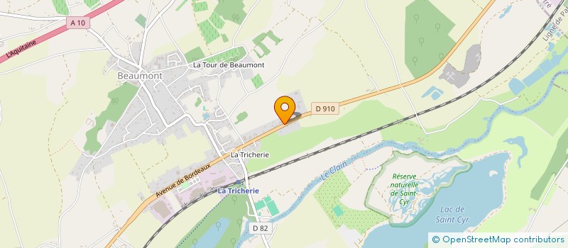 localisation de l'entreprise MONSIEUR ADRIEN JACQUES  JAUNAY-MARIGNY