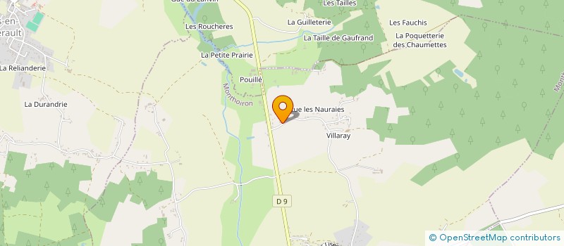 localisation de l'entreprise MONSIEUR ADRIEN JAMET  MONTHOIRON