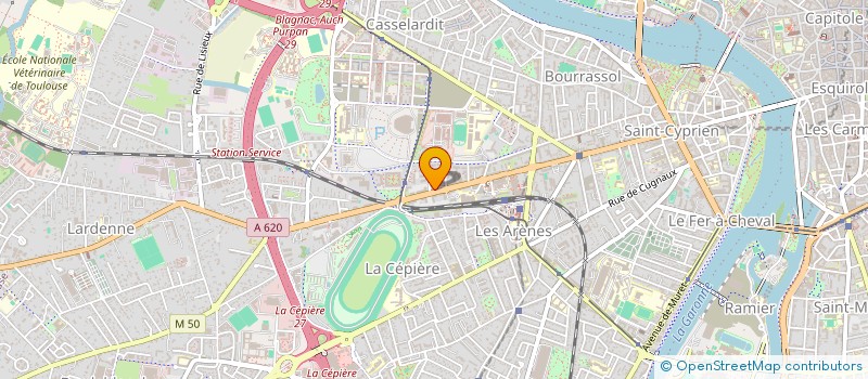 localisation de l'entreprise MONSIEUR ADRIEN JEAN-CLEMENT BOURLEY à TOULOUSE