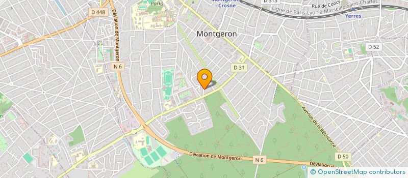 localisation de l'entreprise MONSIEUR ADRIEN JEMMI à MONTGERON