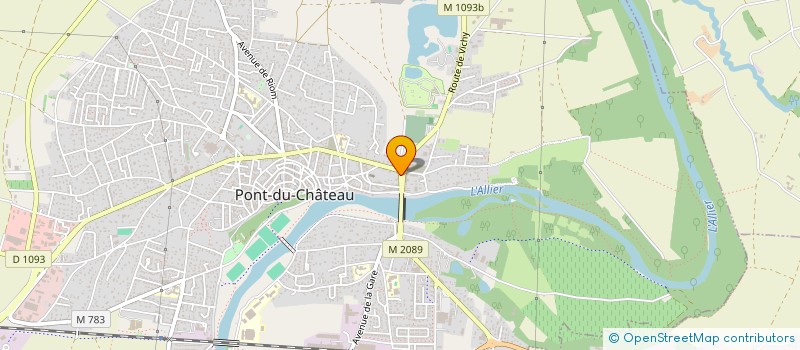 localisation de l'entreprise MONSIEUR ADRIEN JOIRE  PONT-DU-CHATEAU