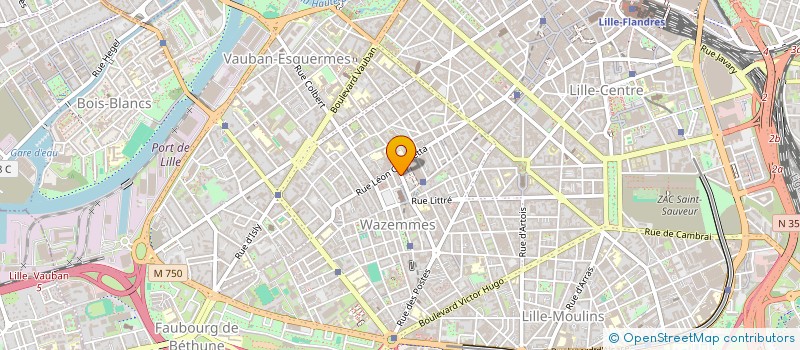 localisation de l'entreprise MONSIEUR ADRIEN JOLY à LILLE