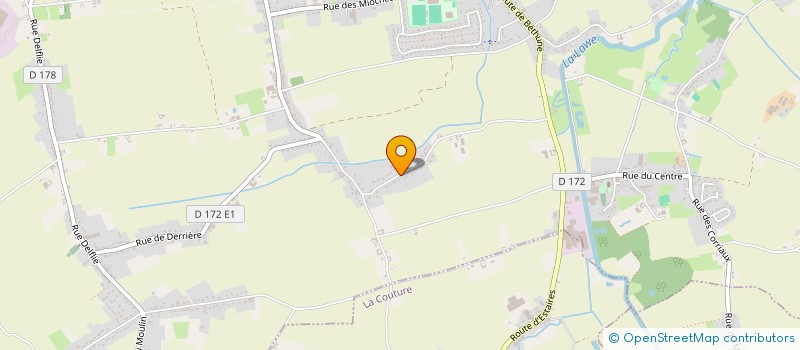 localisation de l'entreprise MONSIEUR ADRIEN JONCKIERE  ARMENTIERES