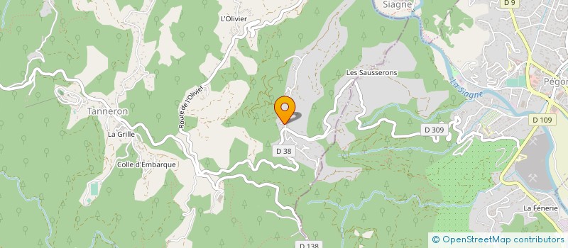 localisation de l'entreprise MONSIEUR ADRIEN JORET  TANNERON