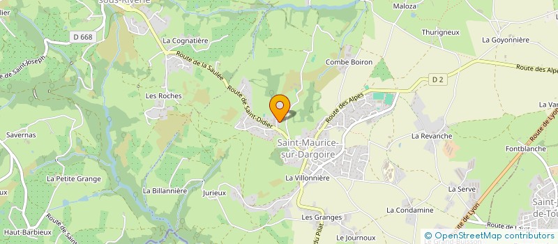 localisation de l'entreprise MONSIEUR ADRIEN JOSEPH ANTOIN CASTELLANO à CHABANIERE