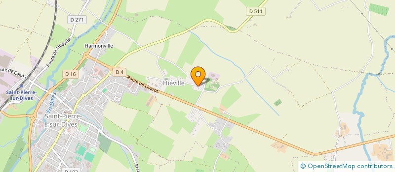 localisation de l'entreprise MONSIEUR ADRIEN JOUAN  SAINT-PIERRE-EN-AUGE