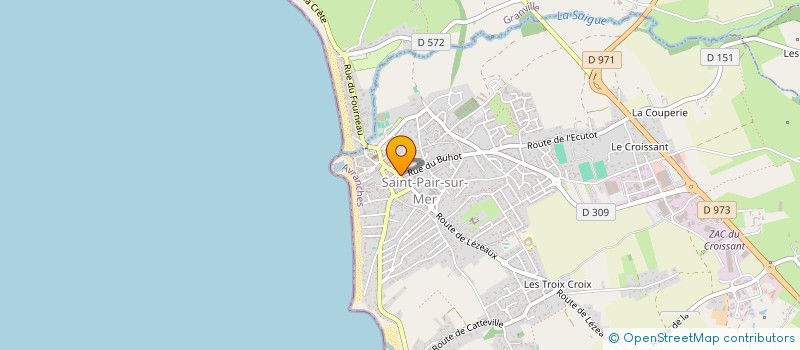 localisation de l'entreprise MONSIEUR ADRIEN JOUBARD  SAINT-PAIR-SUR-MER