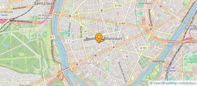 localisation de l'entreprise MONSIEUR ADRIEN JURIC à BOULOGNE-BILLANCOURT