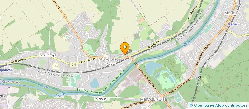 localisation de l'entreprise MONSIEUR ADRIEN KAUFMANN à AUVERS-SUR-OISE