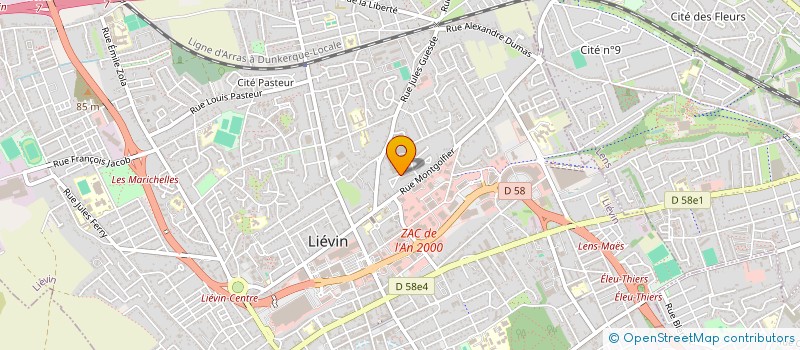 localisation de l'entreprise MONSIEUR ADRIEN KAZMIERCZAK  FREJUS