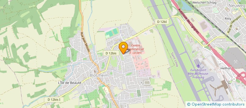 localisation de l'entreprise MONSIEUR ADRIEN KELLER  SAINTE-CROIX-EN-PLAINE