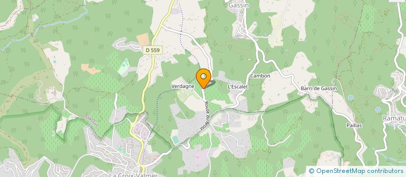 localisation de l'entreprise MONSIEUR ADRIEN KERRIEN à GASSIN