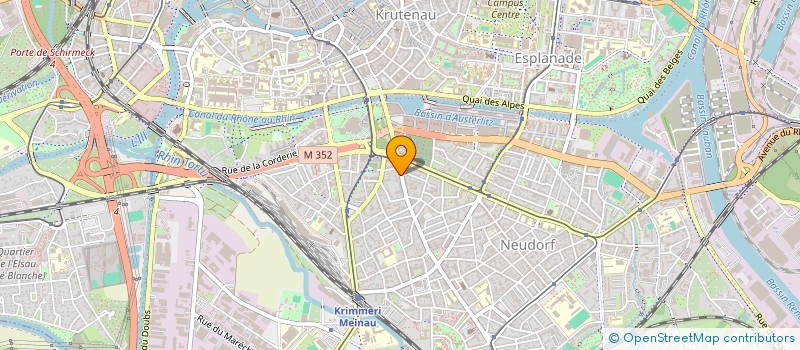 localisation de l'entreprise MONSIEUR ADRIEN KNAFF  STRASBOURG