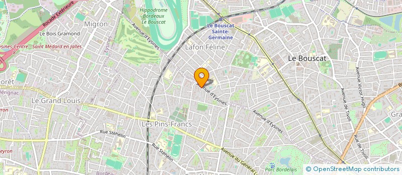 localisation de l'entreprise MONSIEUR ADRIEN KOUYATE  BORDEAUX