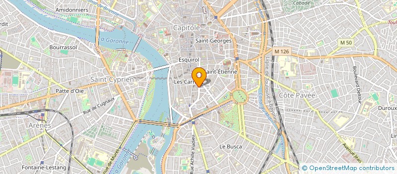 localisation de l'entreprise MONSIEUR ADRIEN KUMANDA à TOULOUSE