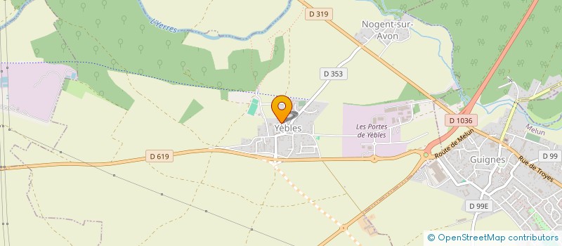 localisation de l'entreprise MONSIEUR ADRIEN L'HERMENAULT  YEBLES