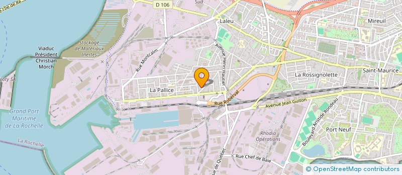 localisation de l'entreprise MONSIEUR ADRIEN L'HOMMEDE  LA ROCHELLE