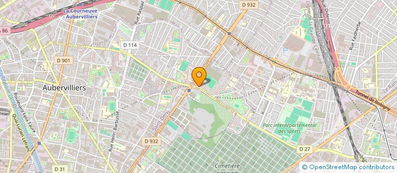 localisation de l'entreprise MONSIEUR ADRIEN LA  PANTIN