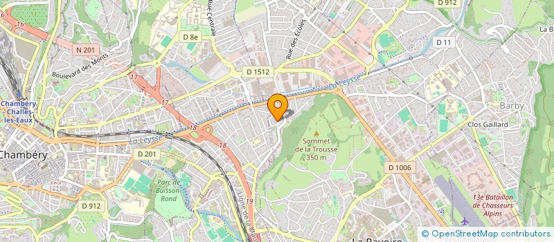 localisation de l'entreprise MONSIEUR ADRIEN LABORDE  LA RAVOIRE