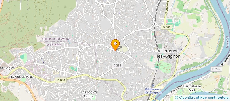 localisation de l'entreprise MONSIEUR ADRIEN LABOUREAU  VILLENEUVE-LES-AVIGNON