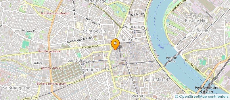 localisation de l'entreprise MONSIEUR ADRIEN LAFFARGUE  BORDEAUX