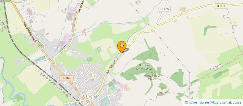 localisation de l'entreprise MONSIEUR ADRIEN LAMBERT  CARIGNAN