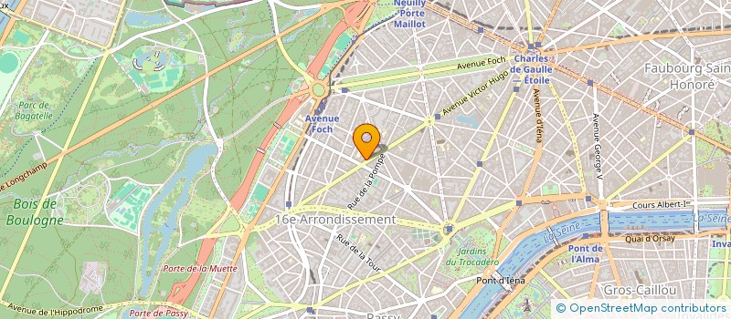 localisation de l'entreprise MONSIEUR ADRIEN LANDON  PARIS