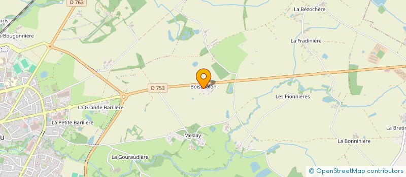 localisation de l'entreprise MONSIEUR ADRIEN LANDREAU  MONTAIGU-VENDEE