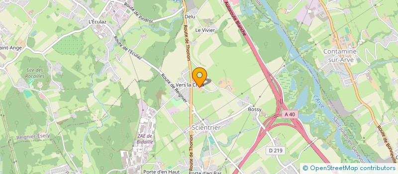 localisation de l'entreprise MONSIEUR ADRIEN LANEAU  PERS-JUSSY