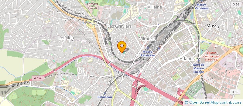 localisation de l'entreprise MONSIEUR ADRIEN LANGA à PALAISEAU