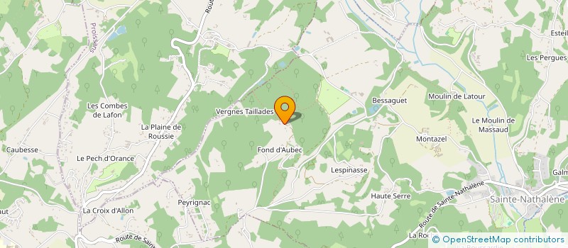 localisation de l'entreprise MONSIEUR ADRIEN LAQUEUILLE à SARLAT-LA-CANEDA