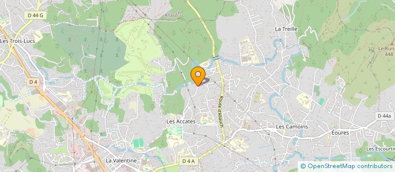 localisation de l'entreprise MONSIEUR ADRIEN LASSARA  MARSEILLE