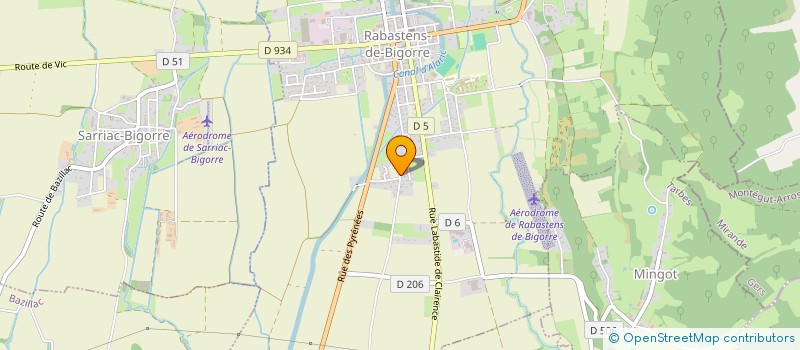 localisation de l'entreprise MONSIEUR ADRIEN LATAPIE  RABASTENS-DE-BIGORRE