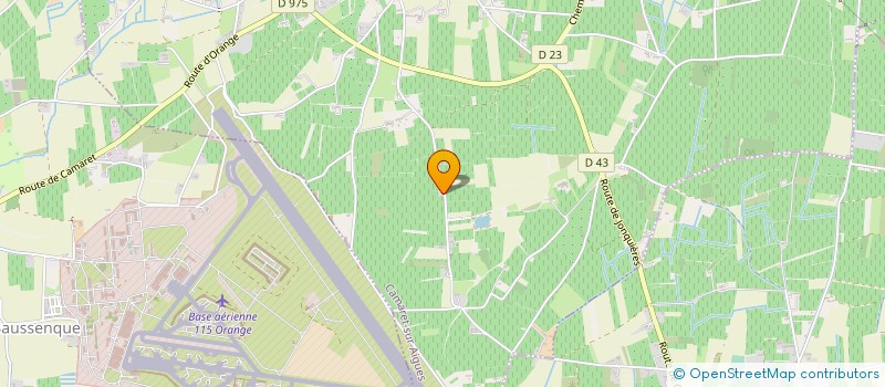 localisation de l'entreprise MONSIEUR ADRIEN LATARD à CAMARET-SUR-AIGUES