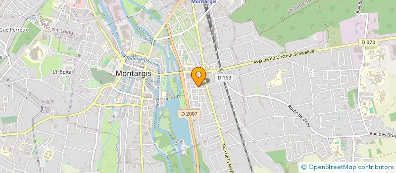 localisation de l'entreprise MONSIEUR ADRIEN LATREILLE à MONTARGIS