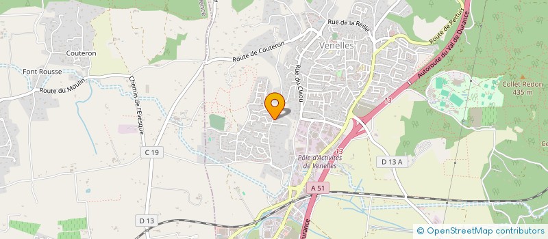 localisation de l'entreprise MONSIEUR ADRIEN LAVILLE  VENELLES
