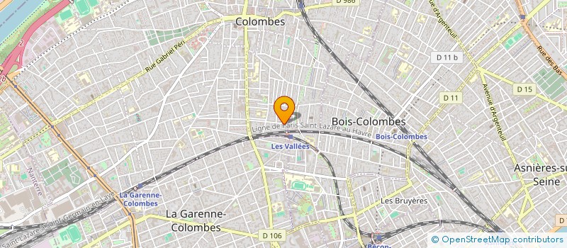 localisation de l'entreprise MONSIEUR ADRIEN LAVISSE à COLOMBES