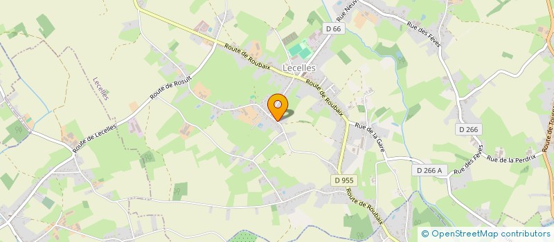 localisation de l'entreprise MONSIEUR ADRIEN LE BLAN  LECELLES