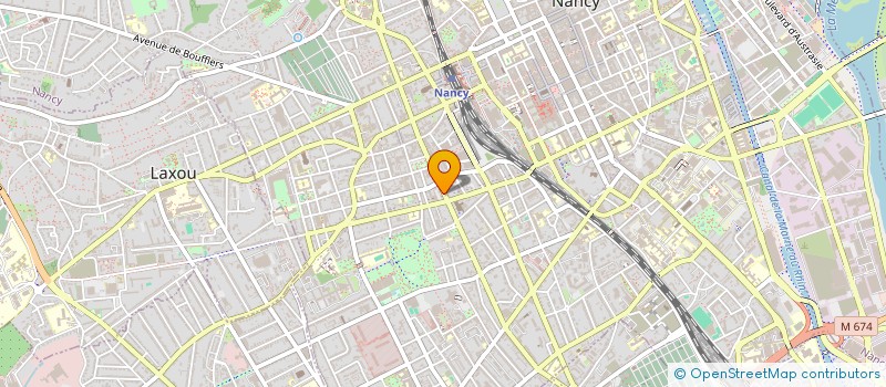 localisation de l'entreprise MONSIEUR ADRIEN LE CAM  NANCY