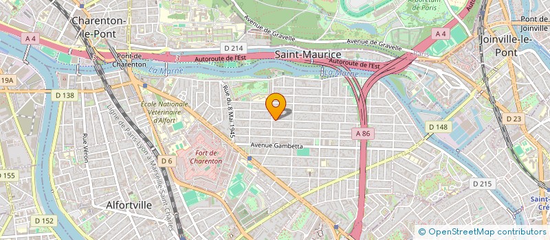 localisation de l'entreprise MONSIEUR ADRIEN LE GALL à MAISONS-ALFORT
