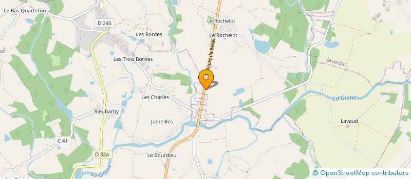 localisation de l'entreprise MONSIEUR ADRIEN LEBOUTET  SAINT-BRICE-SUR-VIENNE